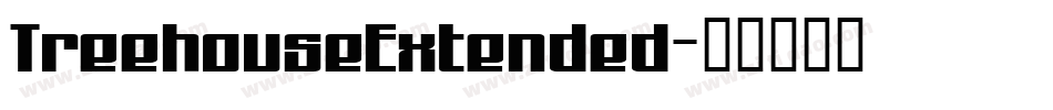 TreehouseExtended字体转换