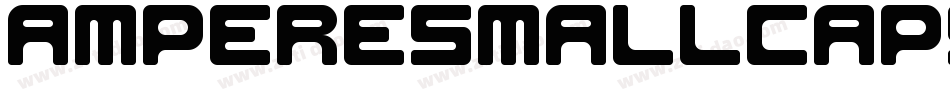 AmpereSmallcapsSupercondensedItalic-65Vo字体转换