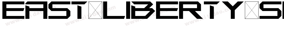 east-liberty-signature-2字体转换