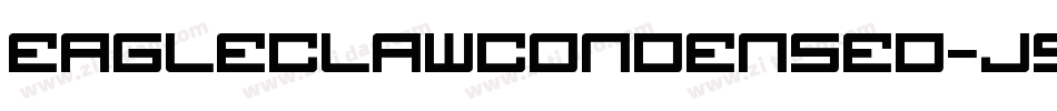 EagleclawCondensed-J9Oj字体转换