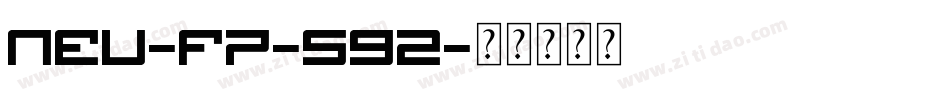 NEU-F7-S92字体转换