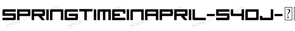 Springtimeinapril-54oj字体转换 Springtimeinapril-54oj字体转换