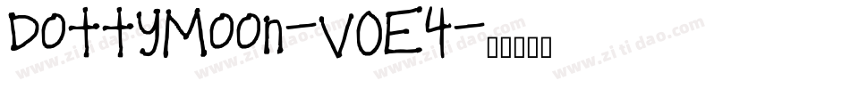 DottyMoon-v0E4字体转换