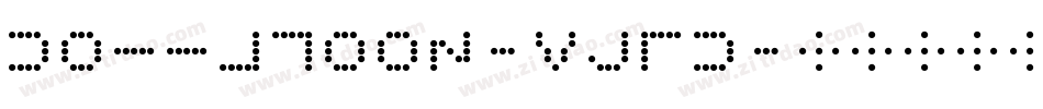 DottyMoon-v0E4字体转换
