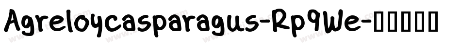 Agreloycasparagus-Rp9We字体转换