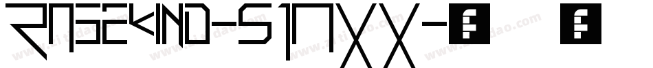 Rosekind-51Oxx字体转换