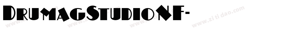 DrumagStudioNF字体转换