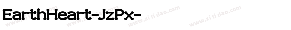 EarthHeart-JzPx字体转换