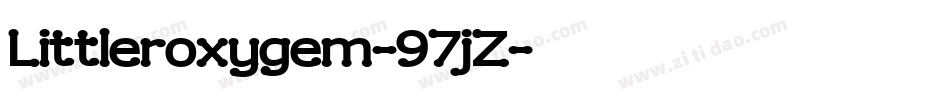 Littleroxygem-97jZ字体转换