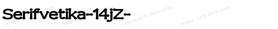 Serifvetika-14jZ字体转换