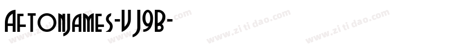 Aftonjames-VJ9B字体转换