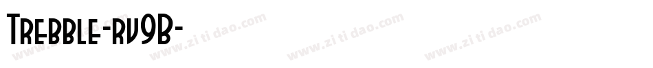 Trebble-rv9B字体转换