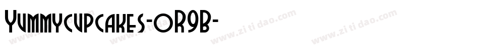 Yummycupcakes-oR9B字体转换