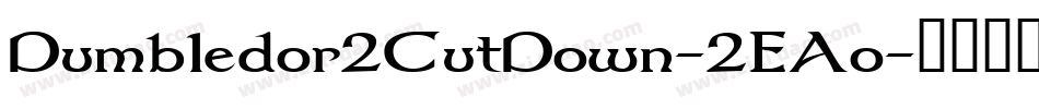 Dumbledor2CutDown-2EAo字体转换