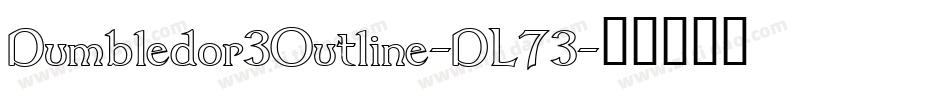 Dumbledor3Outline-DL73字体转换