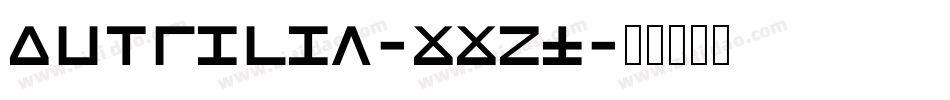 Dutrilin-gGZ4字体转换