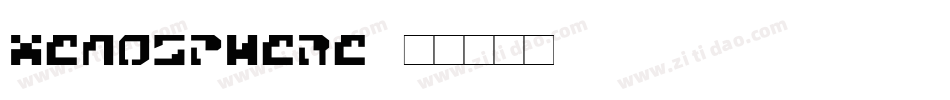 xenosphere字体转换