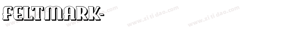 FELTMARK字体转换