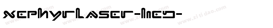 XephyrLaser-l1eD字体转换