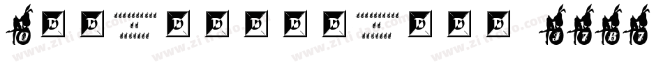 Organolphabet-J7B7字体转换