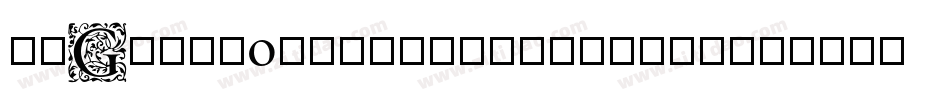 EbGaramondInitials-g8Y4字体转换