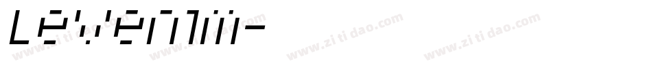 Levenim字体转换