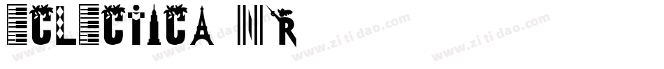 Eclectica-nR34字体转换