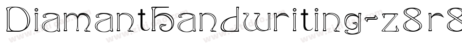 DiamantHandwriting-z8r8a字体转换