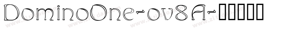 DominoOne-ov8A字体转换