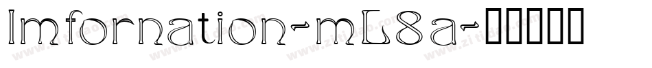 Imfornation-mL8a字体转换