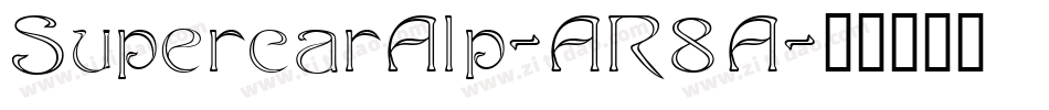SupercarAlp-AR8A字体转换