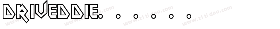 DrivEddie字体转换