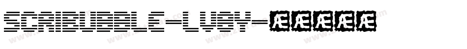 ScriBubble-lV8y字体转换
