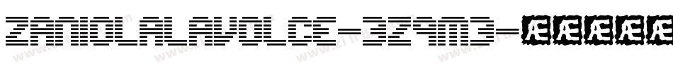 ZaniolaLavolce-3z9m3字体转换