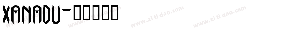 Xanadu字体转换