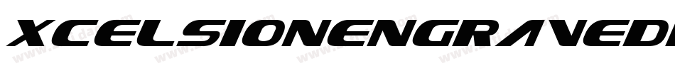 XcelsionEngravedItalicItalic-azY9字体转换