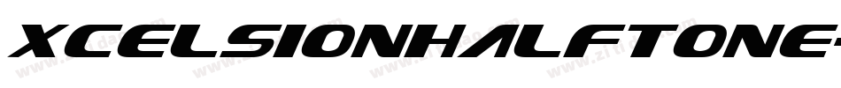 XcelsionHalftone-xzLR字体转换