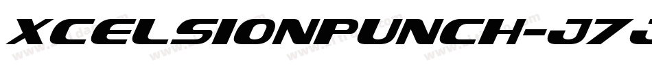 XcelsionPunch-J7Jn字体转换