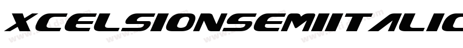 XcelsionSemiItalicSemiItalic-jzr7字体转换 XcelsionSemiItalicSemiItalic-jzr7字体转换