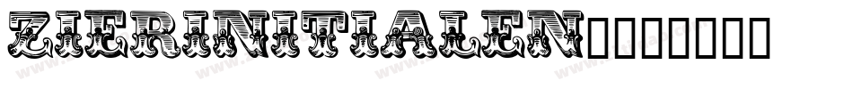 Zierinitialen2字体转换