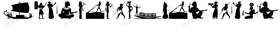 Egyptsilhous-3lYZ字体转换