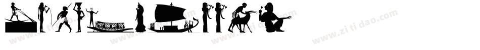 SilhouettA字体转换