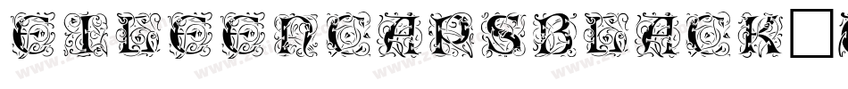 EileenCapsBlack-w1DP字体转换