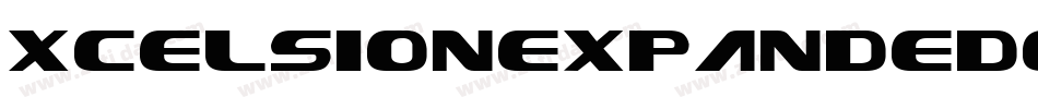 XcelsionExpandedExpanded-EM4l字体转换