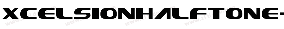 XcelsionHalftone-xzLR字体转换