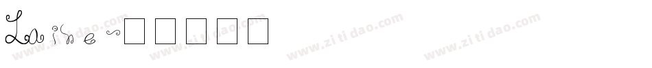 Laine字体转换