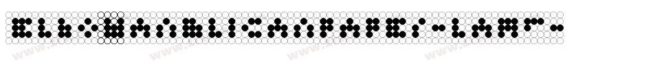 ElbowAnglicanpaper-LAm4字体转换