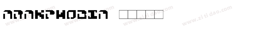 Arakphobia字体转换