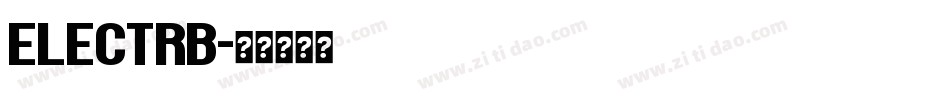 electrb字体转换