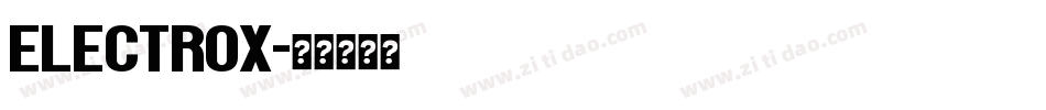 electrox字体转换